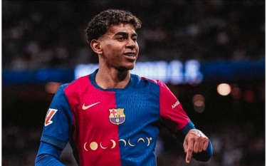 Lamin Yamal Çempionlar Liqasında tarix yazdı