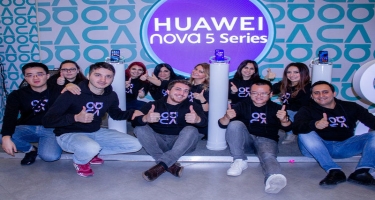 HUAWEI beş fotomodullu Nova 5T smartfonunu təqdim etdi - FOTO