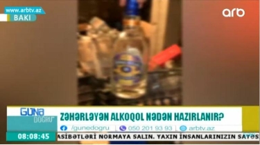 Zəhərləyən alkoqol nədən hazırlanır? - VİDEO