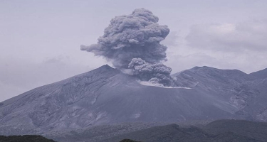 Meksikada ən böyük vulkan püskürüb