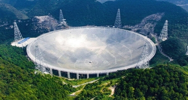 Çinin yeni radioteleskopu kosmosda araşdırmalara başlayıb