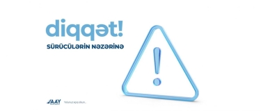 Qeyri-sabit hava şəraiti ilə bağlı sürücülərin nəzərinə