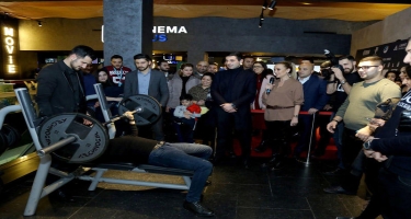 “CinemaPlus”da dünya şöhrətli ağır atlet Naim Süleymanoğlu haqda film nümayiş olunub - VİDEO - FOTO