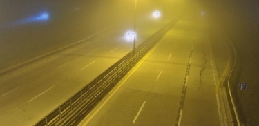 Bu yolda sürət həddi endirildi - FOTO