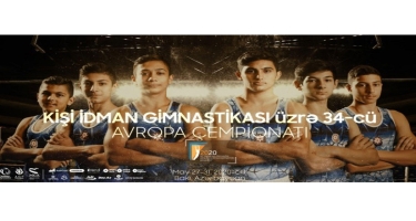 Azərbaycan ilk dəfə olaraq kişi idman gimnastikası üzrə Avropa çempionatına ev sahibliyi edəcək