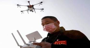 Çin koronovirusla dronlar vasitəsi ilə mübarizə aparacaq