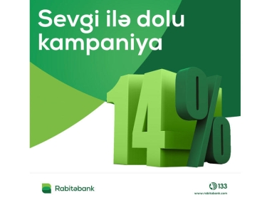 Rabitəbankdan sevgililər gününə özəl təklif!
