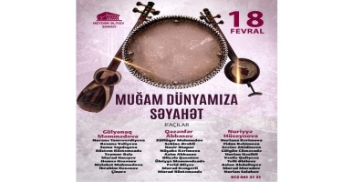 Heydər Əliyev Sarayında “Muğam dünyamıza səyahət” adlı konsert keçiriləcək -  FOTO