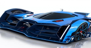 Futuristik gələcək konsepsiyası – Buqatti Vision Le Mans