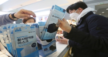 Cənubi Koreya tibbi maskaların ixracına qadağa qoyur