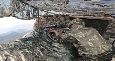 MN: Ermənistan silahlı qüvvələri Əlahiddə Ümumqoşun Ordunun mövqelərini atəşə tutub