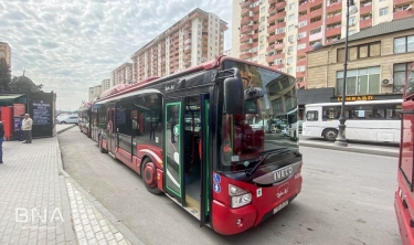 M1 və M2 xüsusi ekspres avtobus bu gündən istifadəyə verilib - FOTO