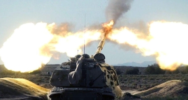 Artilleriya bölmələri döyüş atışları icra edir - VİDEO - FOTO