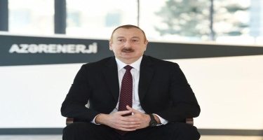 Azərbaycan Prezidenti: Bizim enerji potensialımız artan iqtisadi inkişafımıza uyğun olmalıdır