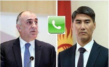 Azərbaycan və Qırğızıstan XİN rəhbərləri arasında telefon danışığı olub