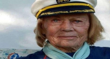 97 yaşlı kapitan qadının həyat hekayəsi
