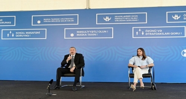 Prezident İlham Əliyev: Azərbaycan dünya miqyasında nadir ölkələrdəndir ki, koronavirusa yoluxan bütün xəstələr tibbi müəssisələrdə müalicə alır