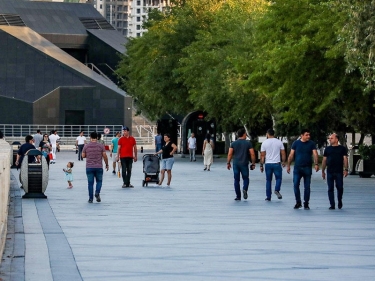 Bakının karantin axşamı... - FOTO