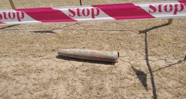 Füzulidə raketinin döyüş başlığı aşkarlanıb - FOTO