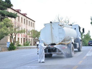 Şamaxıda koronavirus pandemiyası əleyhinə tədbirlər gücləndirilib - FOTO