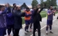 Abbasov azarkeşlərlə vidalaşdı, alqışlarla yola salındı - Video 
