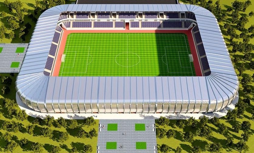 Mehdi Hüseynzadə stadionu belə olacaq - Şəkillər