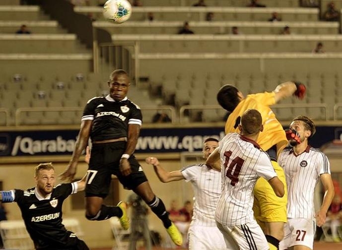 ''Qarabağ''ın yeni mövsümdə ilk oyunu - Şəkillər