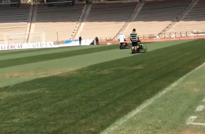 Respublika stadionu ''Şerif''lə oyuna belə hazırlaşır - Video