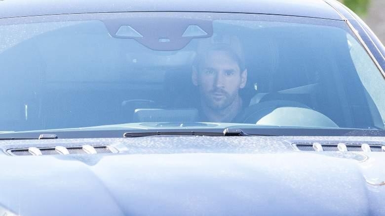 Messi ''Barselona''nın  bazasına 1 saat tez getdi