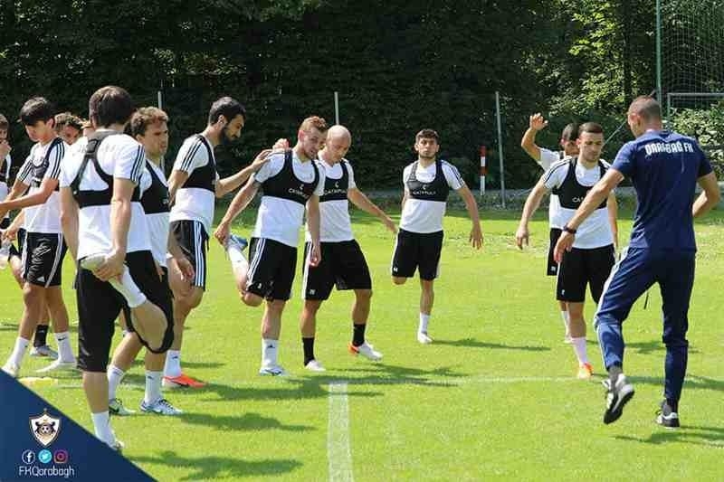 ''Qarabağ''ın Avstriyada növbəti məşqi - Video