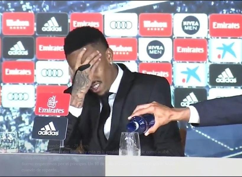 ''Real''ın yeni transferinin halı pisləşdi - mətbuat konfransında