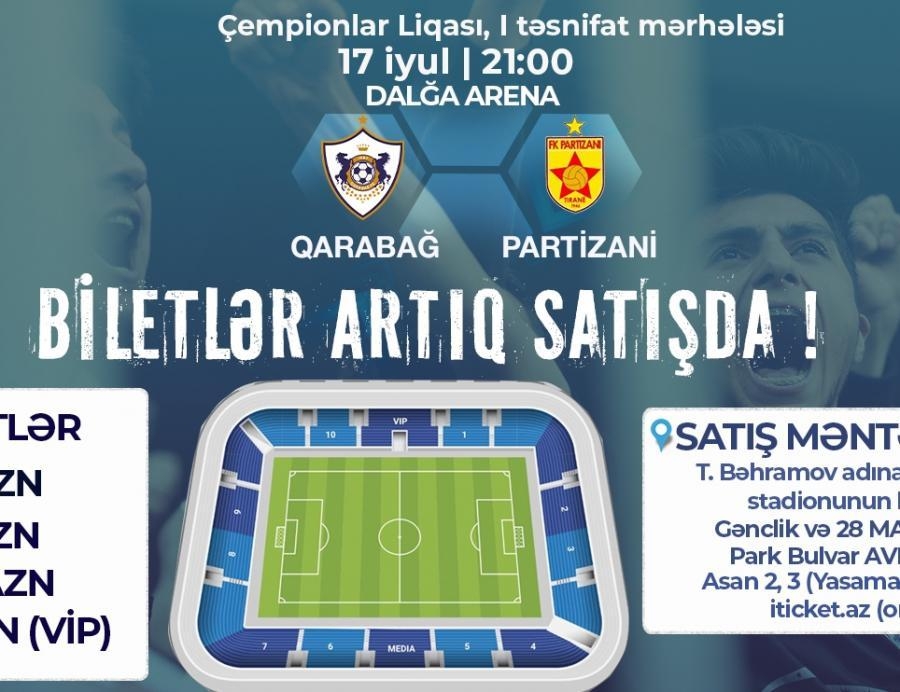 ''Qarabağ''ın oyununa nə qədər bilet satılıb?