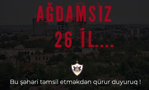 ''Qarabağ''dan işğalla bağlı paylaşım