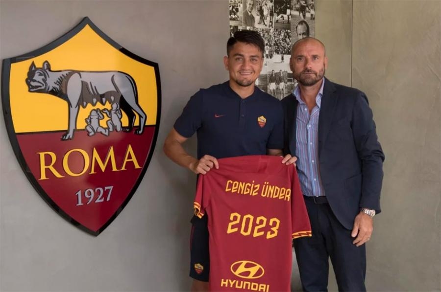 ''Roma'' Cengiz Ünderlə müqaviləni uzatdı -  rəsmi