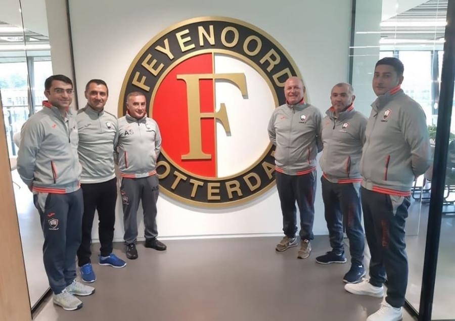 “Qəbələ”nin nümayəndələri “Feyenoord”un düşərgəsində