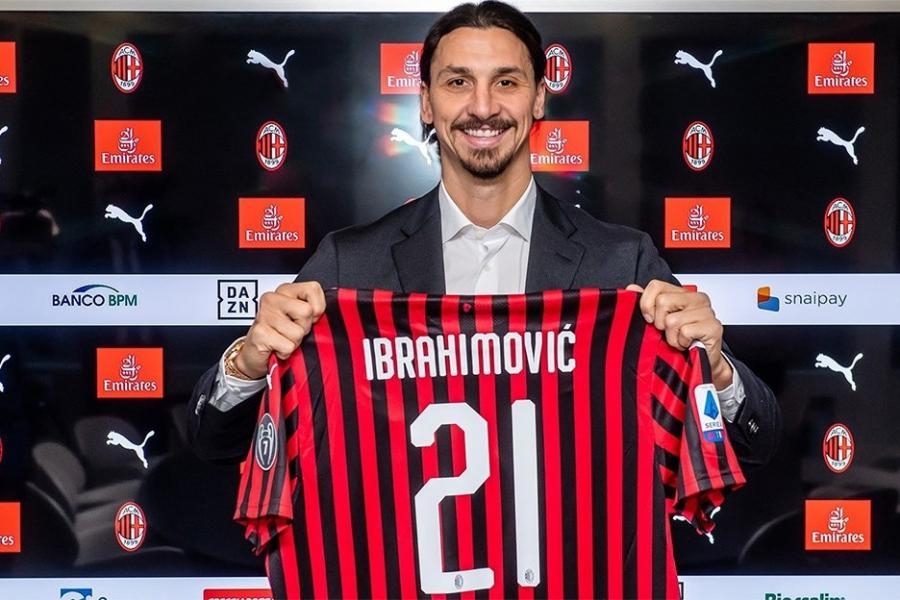 İbrahimoviç ''Milan''la müqavilə bağladı