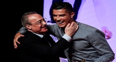 Ronaldo İspaniyada mükafatlandırıldı - Pereslə qucaqlaşdı