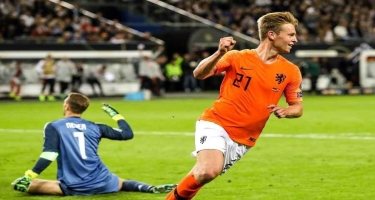 Almaniya - Hollandiya oyununda 6 qol -  Video