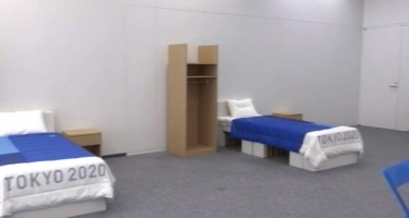 Olimpiyaçılarımız üçün kartondan yataqlar hazırlandı – Video