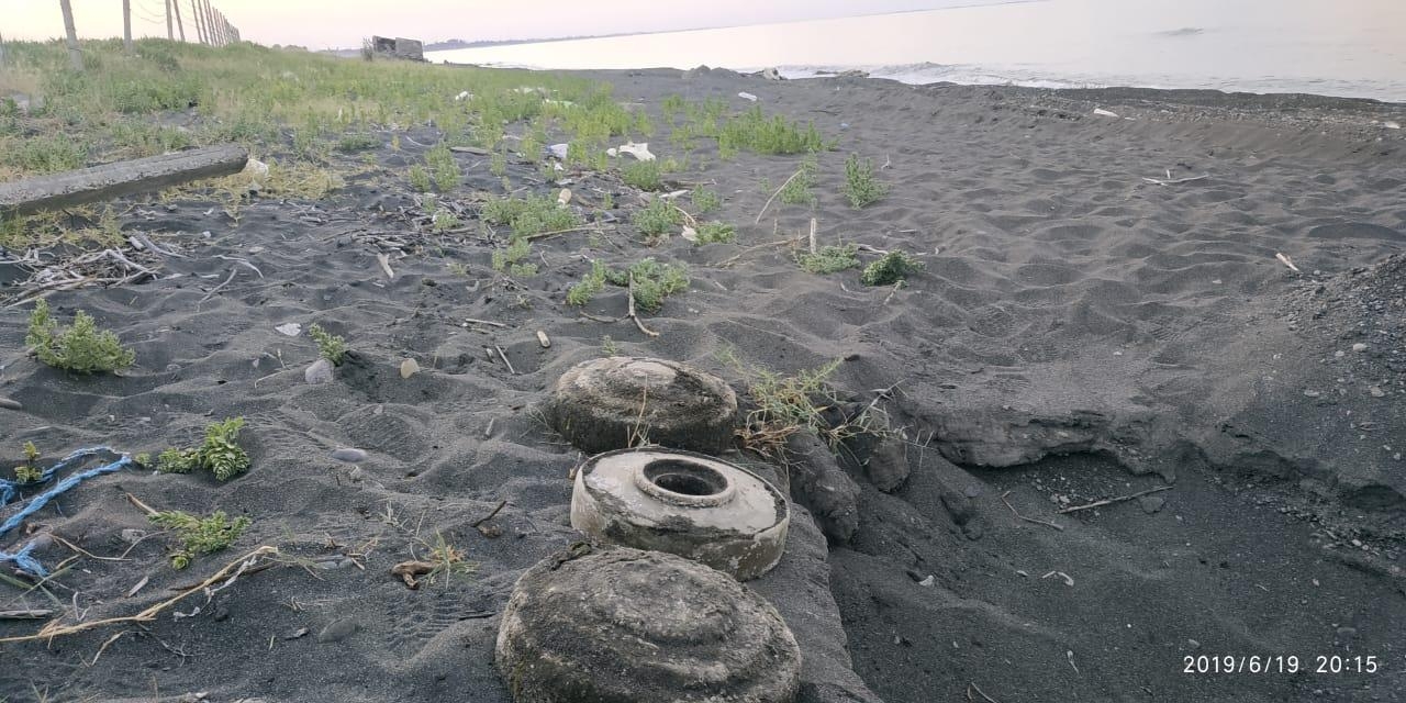 Lənkəranda 3 ədəd tank əleyhinə mina aşkarlanıb (FOTO)