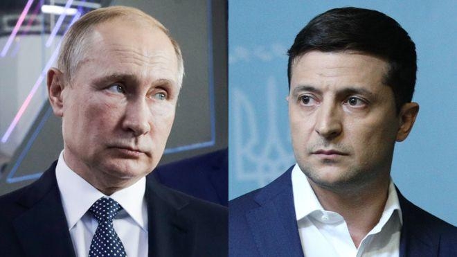 Zelensky Putinə zəng edib