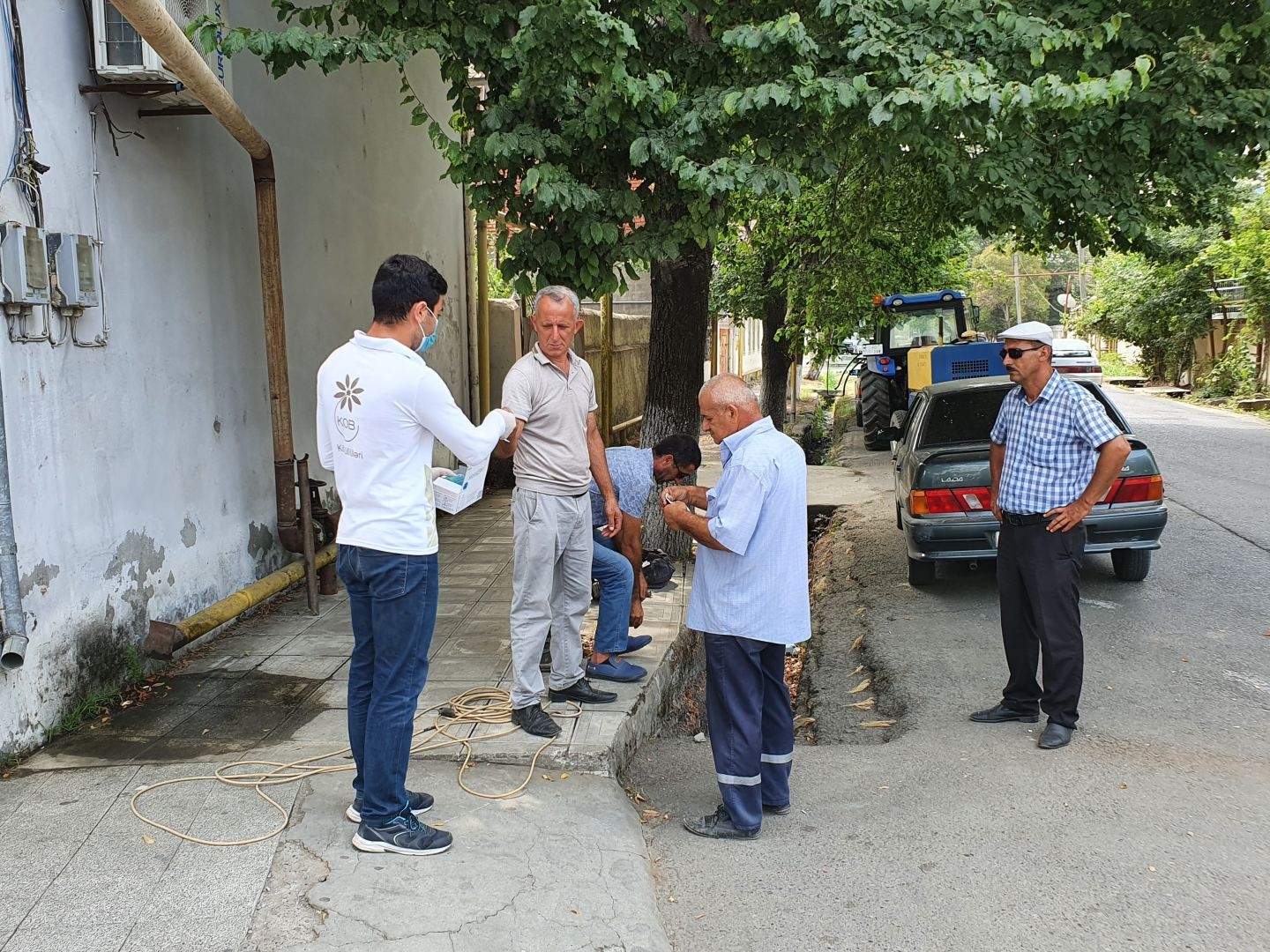 Pandemiya ilə mübarizə tədbirləri çərçivəsində maarifləndirici aksiya davam edir (FOTO)