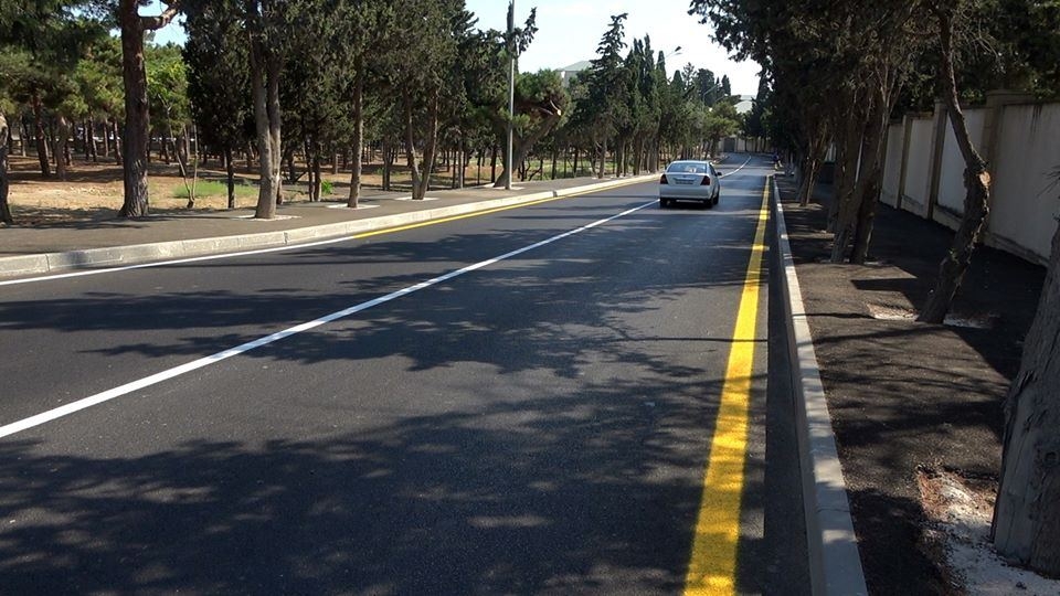 Bakıda 18 km yol yenidən qurulur (FOTO)