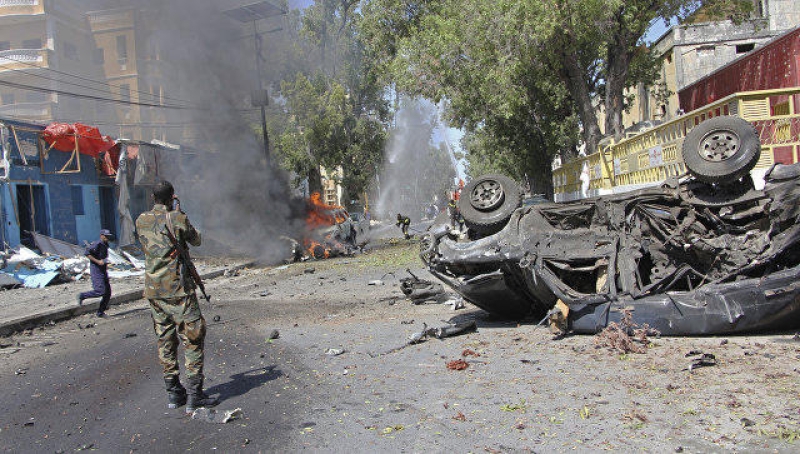 Somalinin paytaxtında terror aktı törədilib