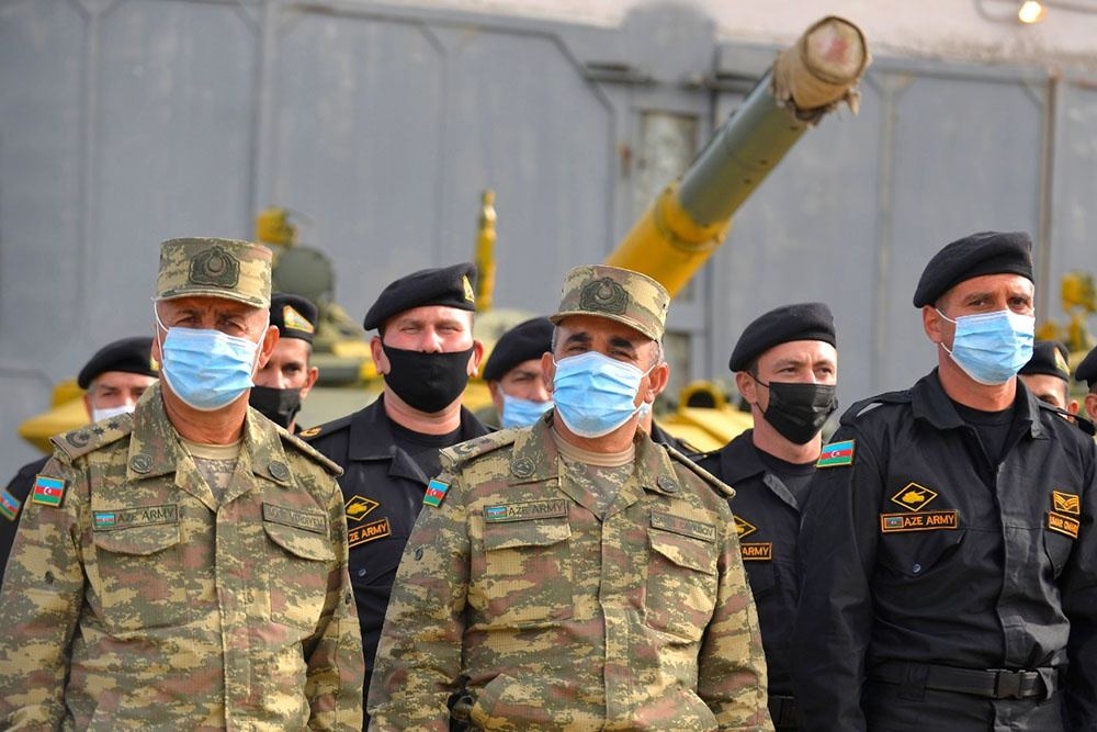 “Tank biatlonu” müsabiqəsində iştirak edən komandaların püşkatması keçirilib (FOTO)