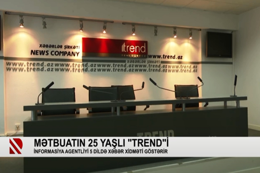 Mətbuatın 25 yaşlı ''Trend''i - VİDEO