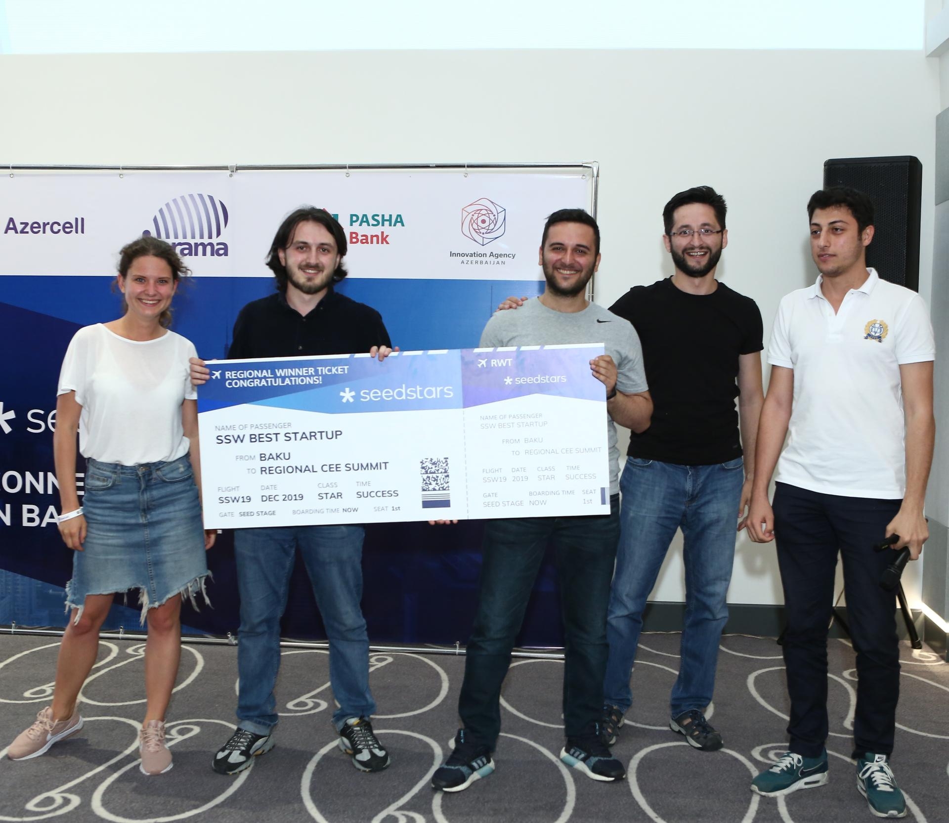 ''Azercell''in dəstəyi ilə keçirilən “Seedstars Baku 2019” müsabiqəsinin qalibi bəlli oldu