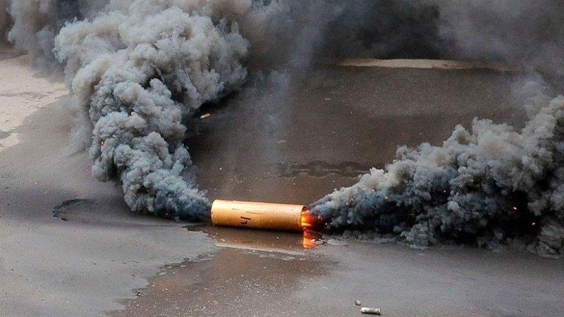 G20 sammitinin keçirildiyi binanın yaxınlığında tüstü şaşkası atılıb