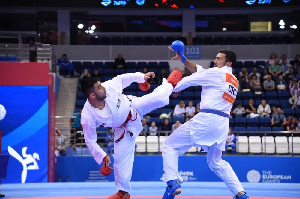 Karateçimiz İkinci Avropa Oyunlarında ölkəmizin aktivinə 5-ci qızıl medalı yazdırıb