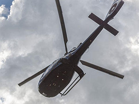 Almaniyada helikopter qəzası - ölən var